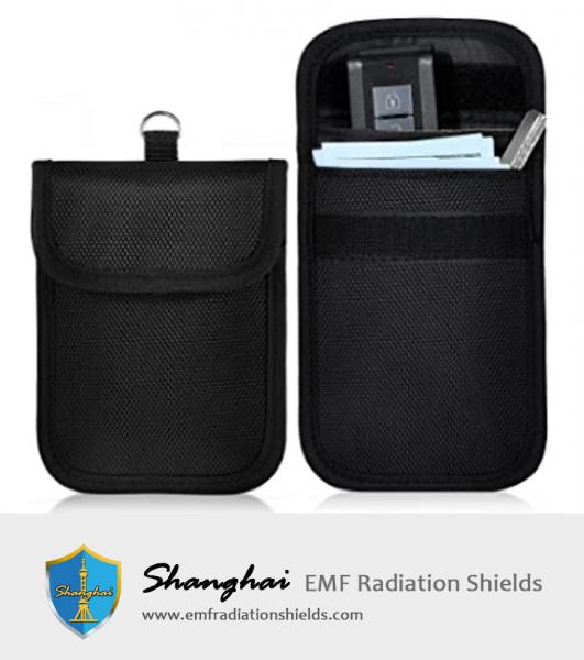 2 Pieces Key Fob Bag Protector Faraday Key Bag Faraday Cage Protector Key Fob Signal Blocker Bag