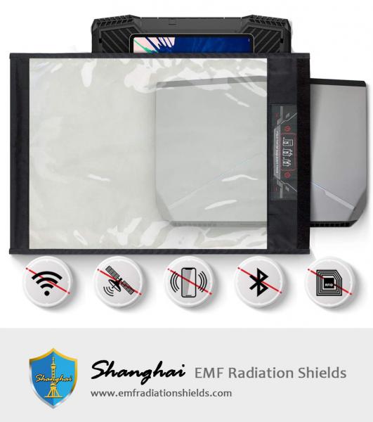 Faraday Bag for Laptops Device Shielding for Law Enforcement, Military, Executive Privacy
