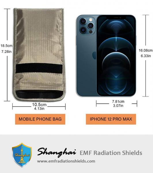 Protective Anti-Radiation Cage Signal Blocker Security Pouch Privacy Protection Faraday Bag