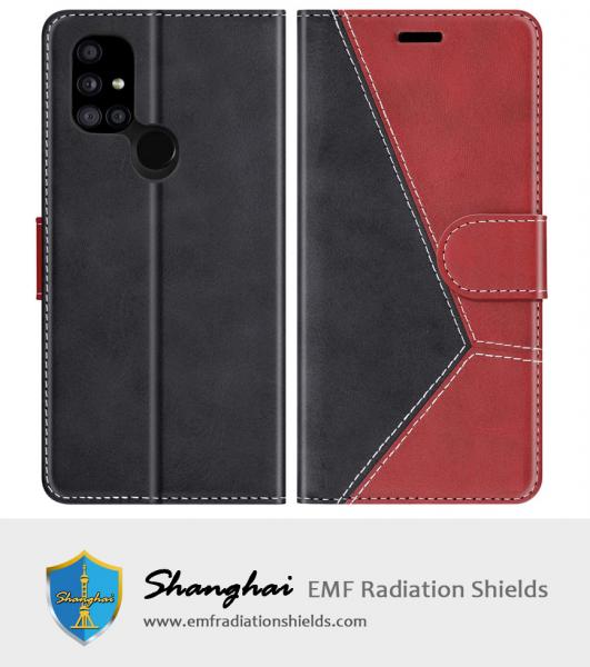 RFID Blocking Credit Card Holder Flip Case Shockproof Interior Case