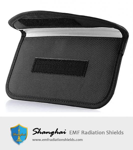 Signal Blocking Bag,GPS RFID Faraday Bag Shield Cage Pouch Wallet Phone Case