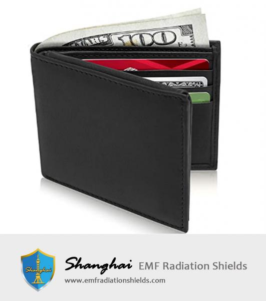 Slim Leather Bifold Wallets Mens Wallet RFID Blocking Card Holder