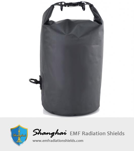 Waterproof Faraday Dry Bag Military-Grade Nylon 10 Liter Faraday Bag RFID Signal Blocking Dry Bag