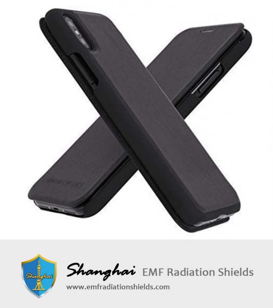 iPhone Case Premium Leather flip Wallet Cell Phone Cover Anti-Radiation Protection